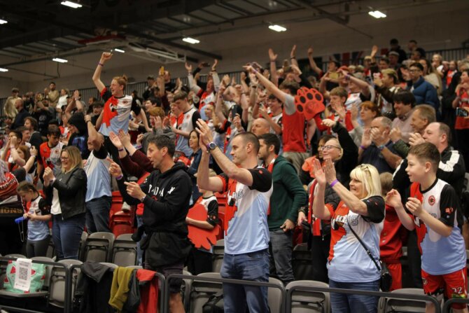 Lions Fans Celebrate Final 2122